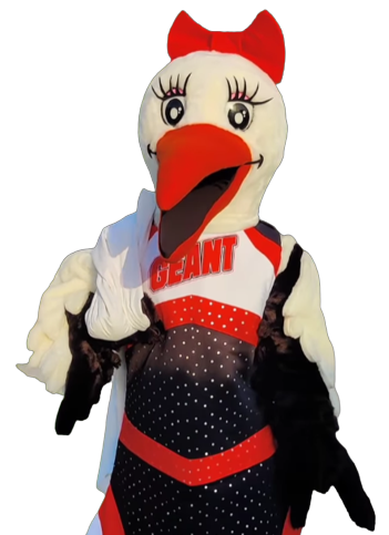 Gretel, mascotte du Géant Cheerleading